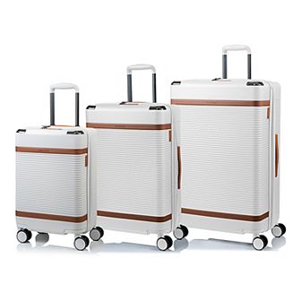 Champs Vintage III Collection 3 pc Hardside Spinner Luggage Set