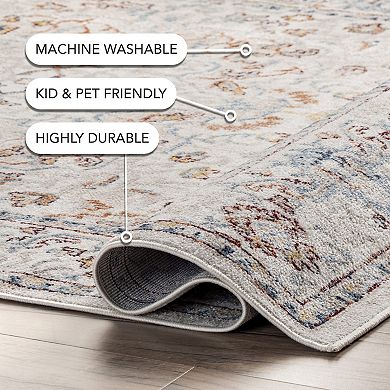 nuLoom Cady Machine Washable Transitional Area Rug