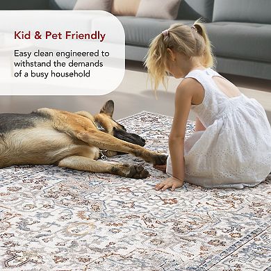 nuLoom Cady Machine Washable Transitional Area Rug