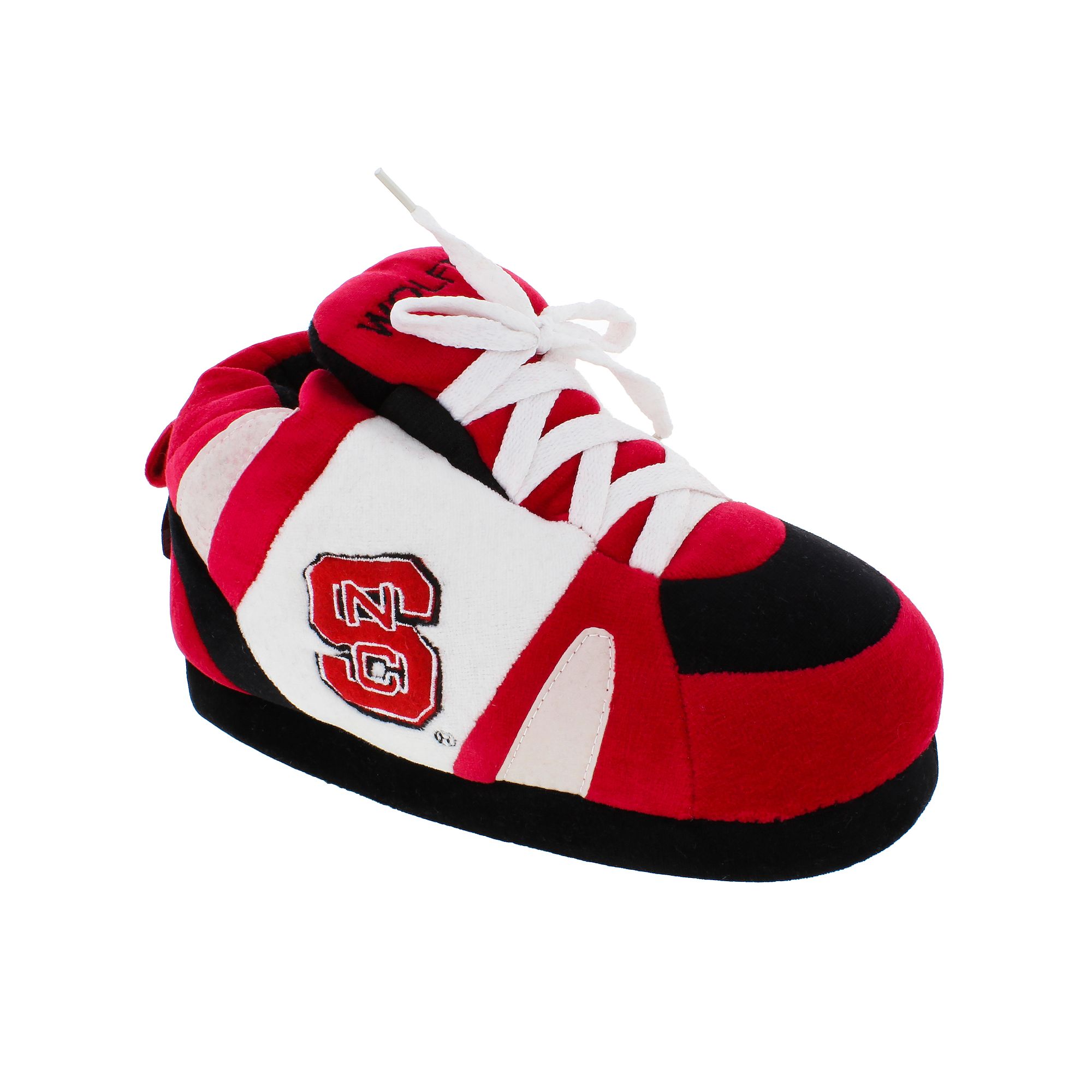 Unisex NC State Wolfpack Original Comfy Feet Sneaker Slippers, Womens, Siz