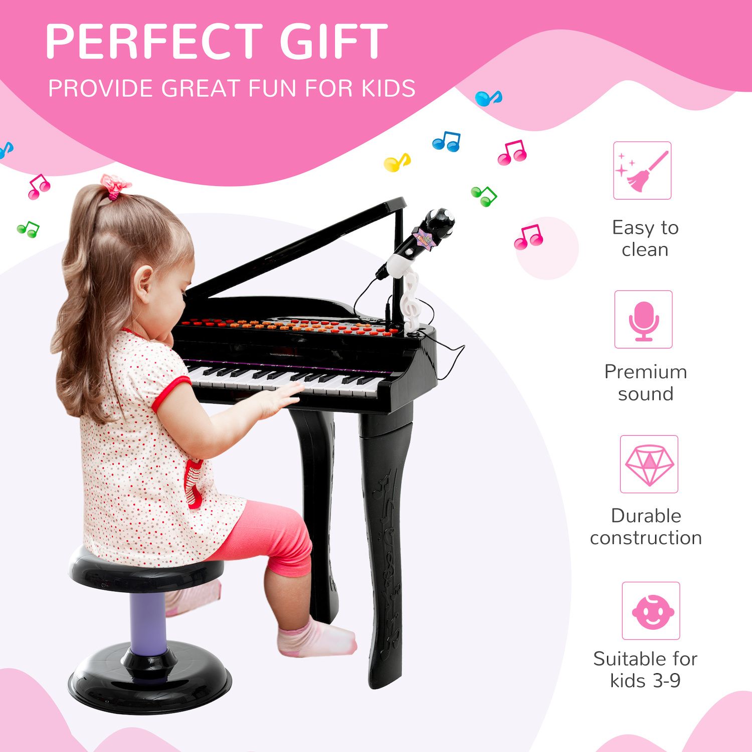 Qaba 37 Key Kids Piano Toy KlavijaturaQaba 37 Key Kids Piano Toy Klavijatura  