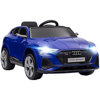 Aosom 12v Kids Electric Ride On Car, Licensed Audi E-tron With Seat, Remote