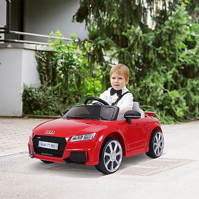 6v Audi Tt Rs Kid Electric Sports Car Ride On Vehicle Remote Control, Yellow