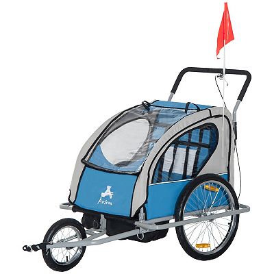 2 in 1 bicycle trailer & jogger hotsell