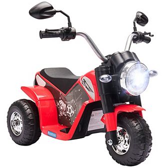 Kids 6v Electric Motorcycle Ride-on Toy Battery 18 - 36 Months Yellow