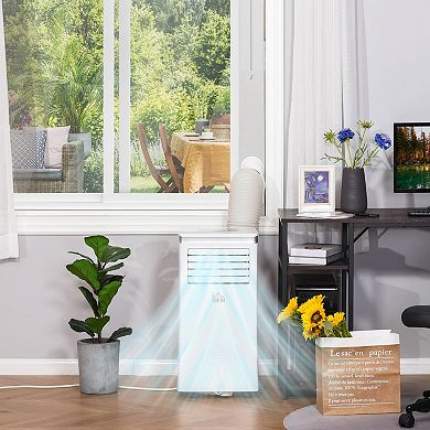 Mobile Air Conditioner With 4 Modes, 2 Speeds, Led Display And 24 Timer