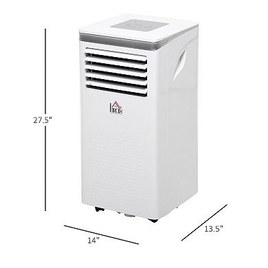 Mobile Air Conditioner With 4 Modes, 2 Speeds, Led Display And 24 Timer