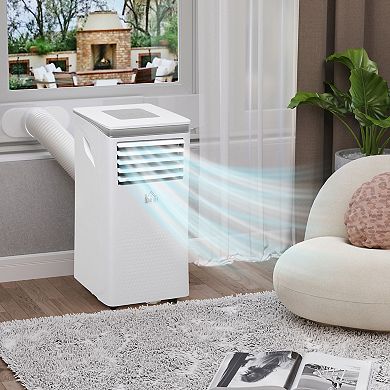 Mobile Air Conditioner With 4 Modes, 2 Speeds, Led Display And 24 Timer