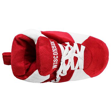 Unisex Wisconsin Badgers Original Comfy Feet Sneaker Slippers