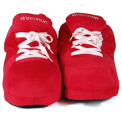 Unisex Wisconsin Badgers Original Comfy Feet Sneaker Slippers