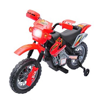 Qaba 6V Kids Motorcycle Dirt Bike Electric Ride-On Toy for 5-8 years Child