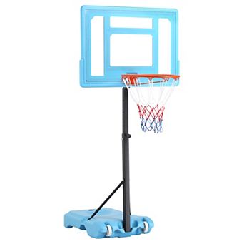 Portable Outdoor Family Basketball Hoop System For Pool Water Sports & Games
