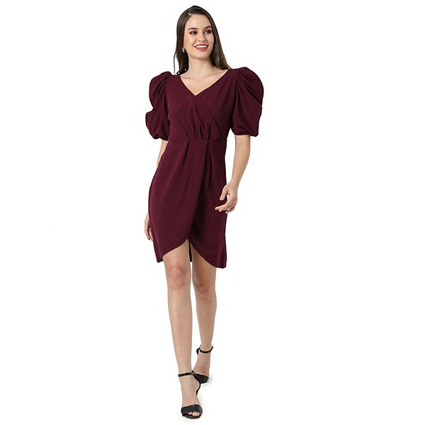 campus-sutra-women-solid-mid-thigh-length-dress
