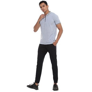 Campus Sutra Men Solid Half Sleeve Polo Neck T-Shirt