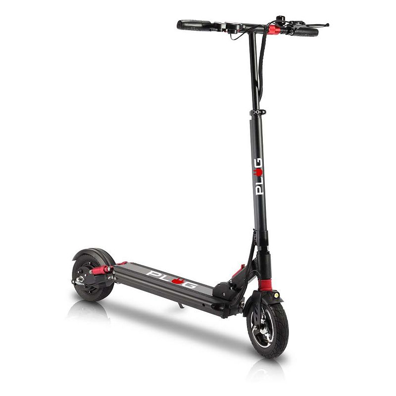 GoPowerBike Plug City Electric Scooter, Black