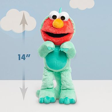 Just Play Sesame Street Dino Stomp Elmo Plush Toy