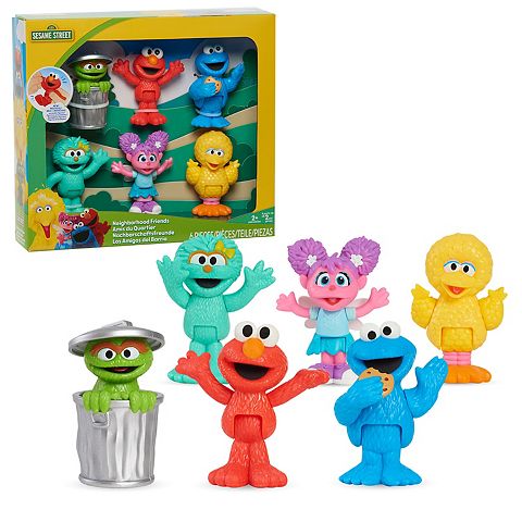 Детские фигурки Just Play Sesame Street Neighborhood Friends Figurines