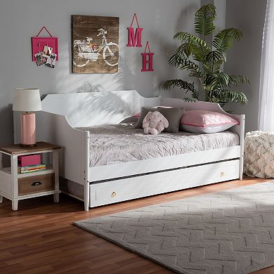 Baxton Studio Alya Daybed & Trundle
