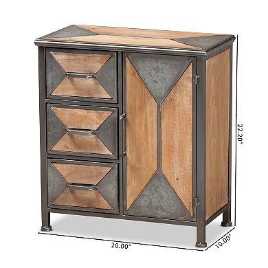 Baxton Studio Laurel Accent Storage Cabinet 