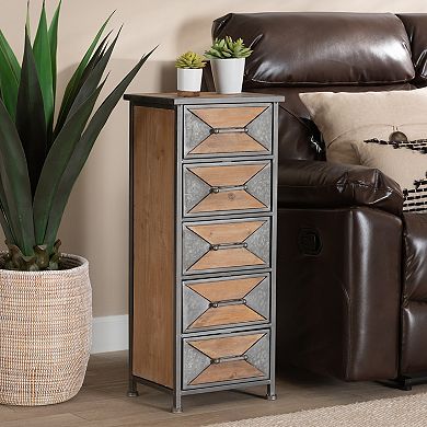 Baxton Studio Laurel Accent Storage Cabinet