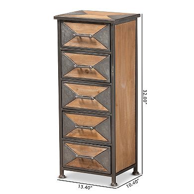 Baxton Studio Laurel Accent Storage Cabinet