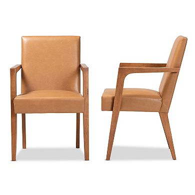 Baxton Studio Andrea Chair 2-piece Set