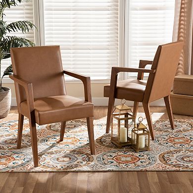 Baxton Studio Andrea Chair 2-piece Set