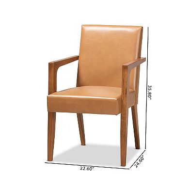 Baxton Studio Andrea Chair 2-piece Set