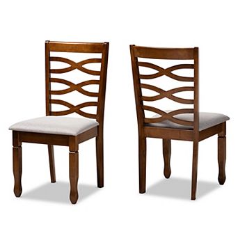 Baxton Studio Lanier Dining Chair 2 pc Set