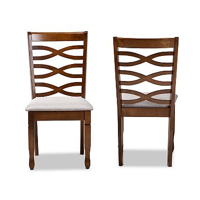 Baxton Studio Lanier Dining Chair 2-piece Set