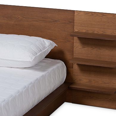 Baxton Studio Elina 6-Shelf Bed