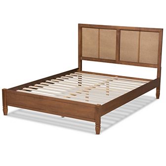 Baxton Studio Redmond Platform Bed