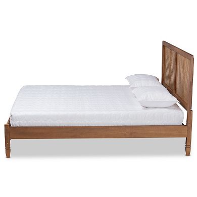 Baxton Studio Redmond Platform Bed