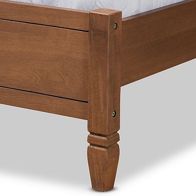Baxton Studio Redmond Platform Bed