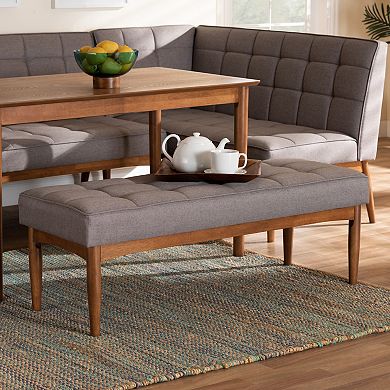 Baxton Studio Sanford Dining Bench