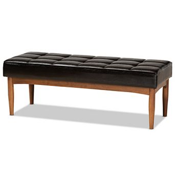 Baxton Studio Sanford Dining Bench
