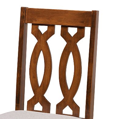 Baxton Studio Cherese Dining Chair 2-piece Set