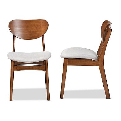 Baxton Studio Katya Dining Chair 2-piece Set