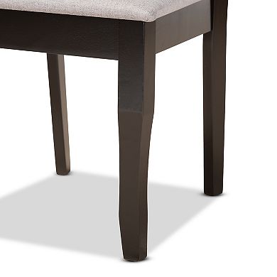Baxton Studio Verner Dining Chair 2-piece Set