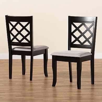 Baxton Studio Verner Dining Chair 2-piece Set