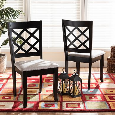 Baxton Studio Verner Dining Chair 2-piece Set