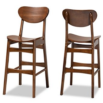 Baxton Studio Katya Bar Stool 2 pc Set