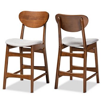Baxton Studio Katya Counter Stool 2 pc Set