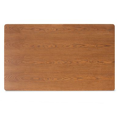 Baxton Studio Sanford Dining Table & Benches 4-piece Set