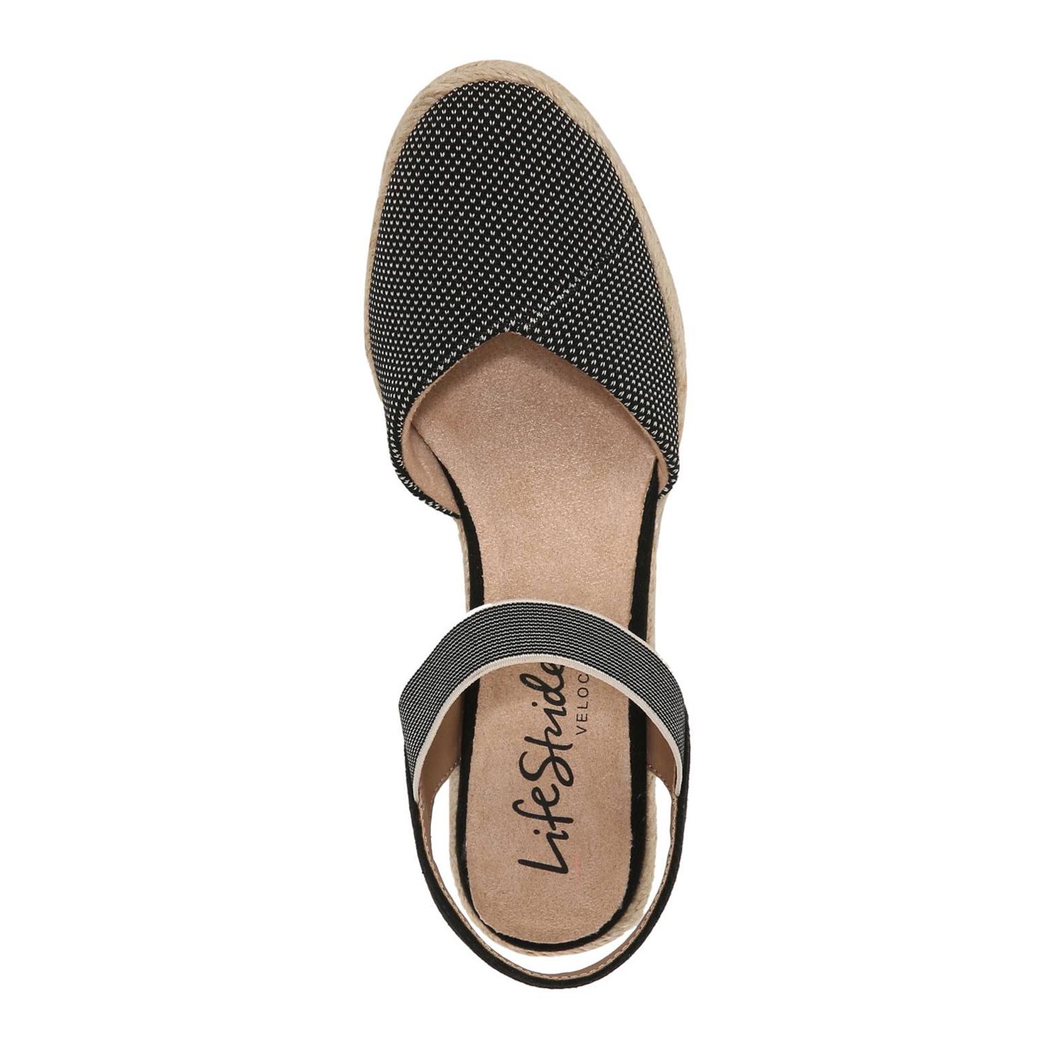 LifeStride Damen Kimmie Slipper - Bequeme Espadrille-Wedges Mit Stretch