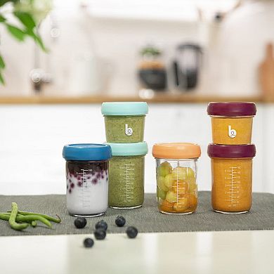 Babymoov Glass Babybols Food Storage 4 Piece Multiset