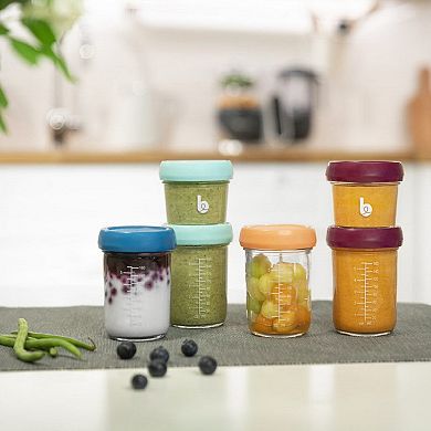 Babymoov Glass Babybols Food Storage 8 Piece Multiset