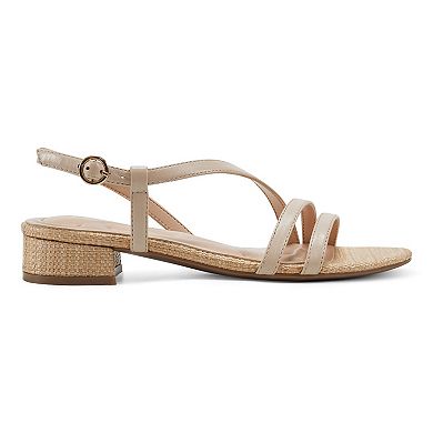 Easy Spirit Women's Glenni Asymmetrical Sling Sandals