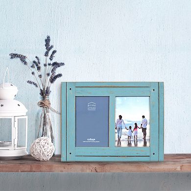 New View 2-opening 5" x 7" Homestead Distressed Frame