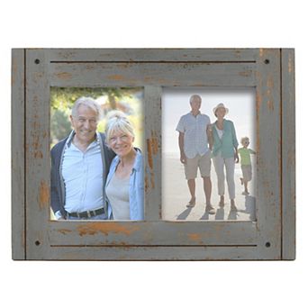 New View 2-opening 5" x 7" Homestead Distressed Frame